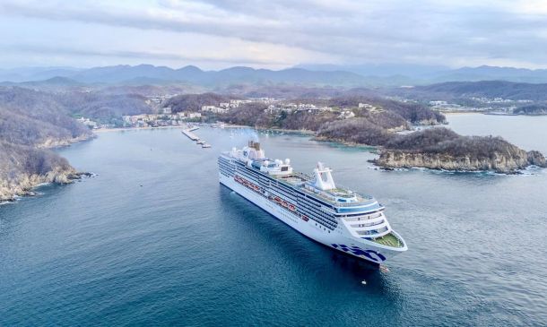Temporada de cruceros en Huatulco deja 40 mdp en derrama económica