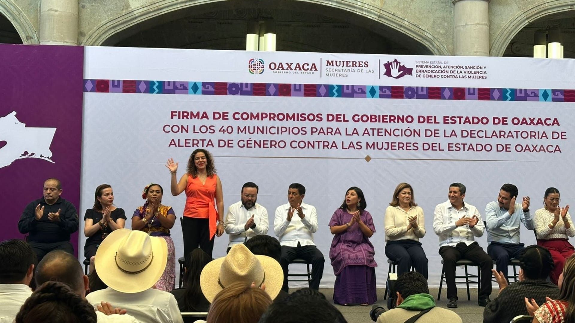 Atestigua magistrada Ramírez Jiménez firma de compromisos para atención de la Declaratoria de Alerta de Violencia de Género contra las Mujeres