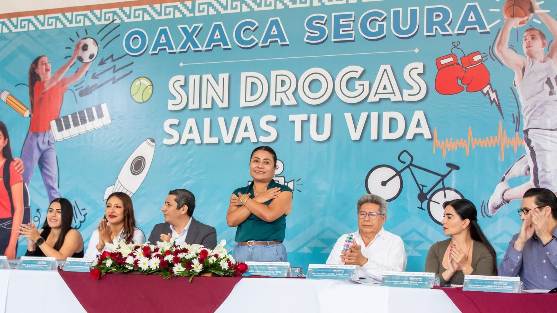 Cobao se suma al programa “Oaxaca Segura: Sin drogas salvas tu vida” para prevenir adicciones entre jóvenes
