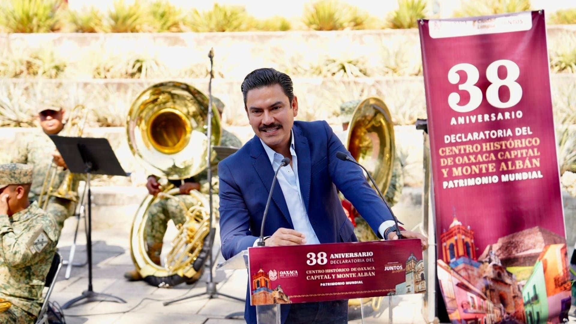 Oaxaca de Juárez conmemora 38 años como Patrimonio Cultural de la Humanidad