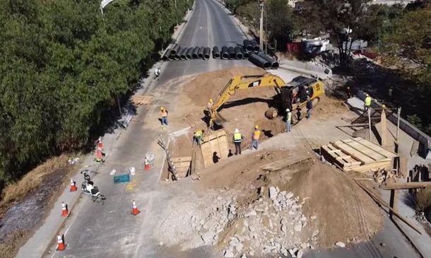 Obras a cargo de Soapa evitan descargas directas hacia los ríos Atoyac y Salado