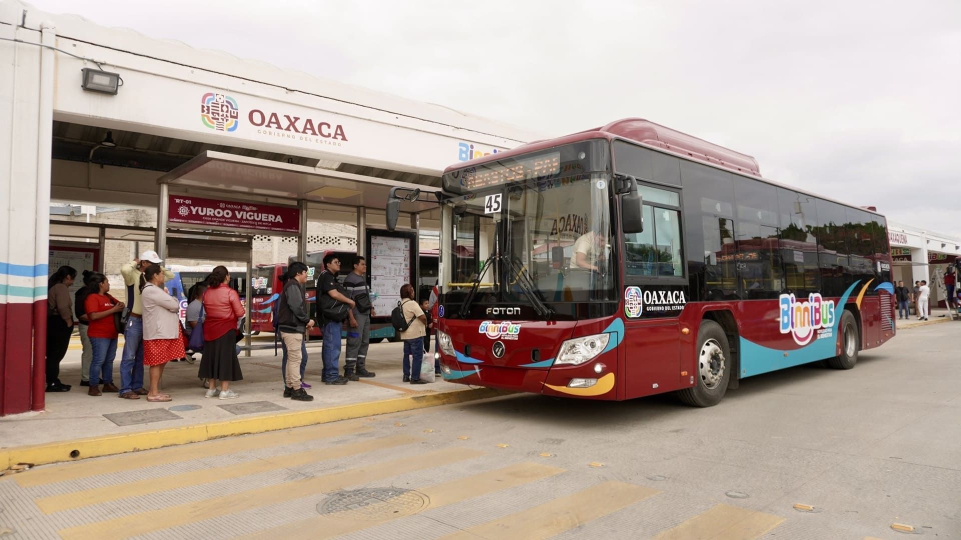 Oaxaca aplicará multas de hasta 9 mil pesos por invadir carril del BinniBus