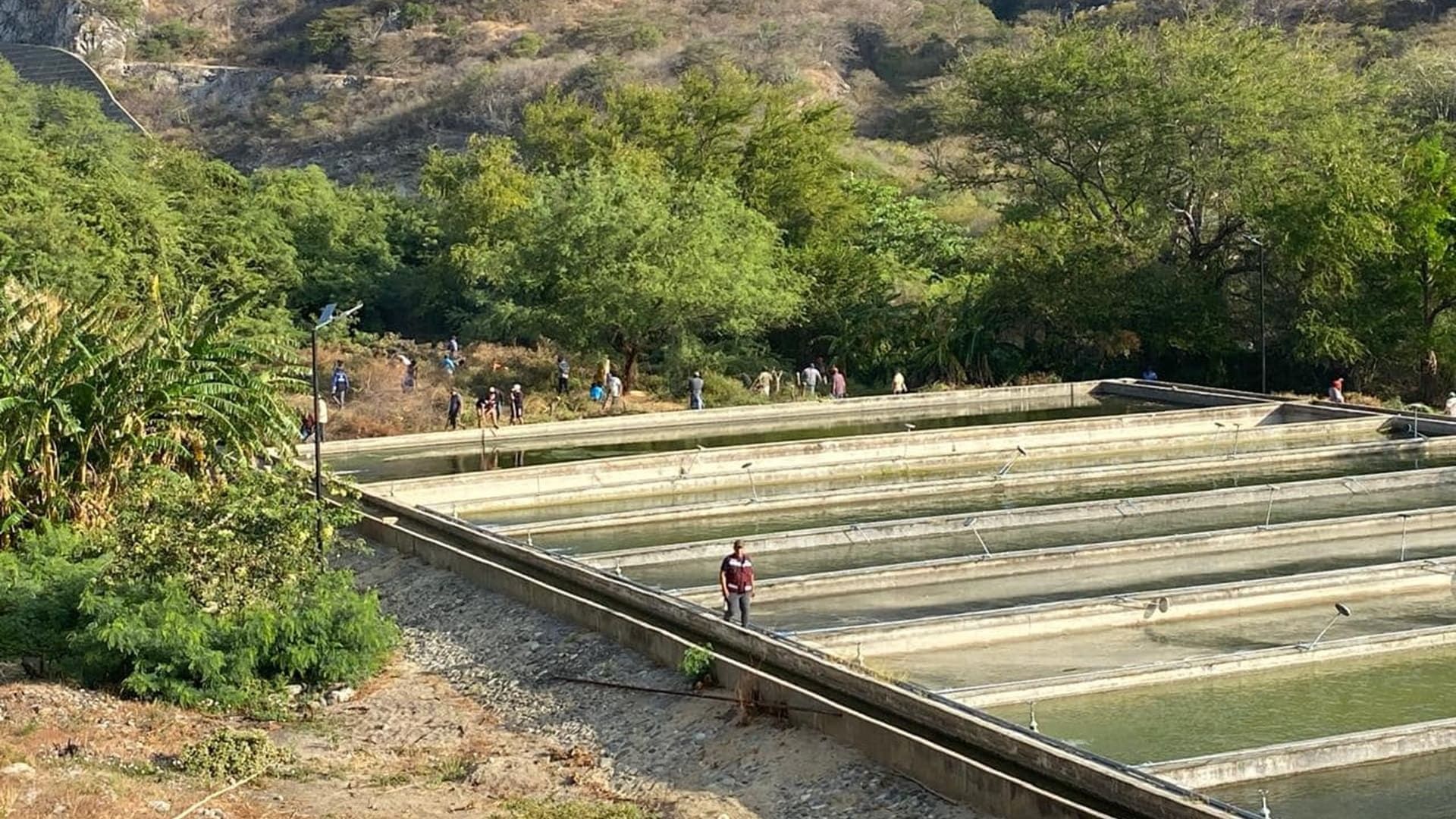 Rehabilitan Centro Acuícola de Santa María Jalapa del Marqués 
