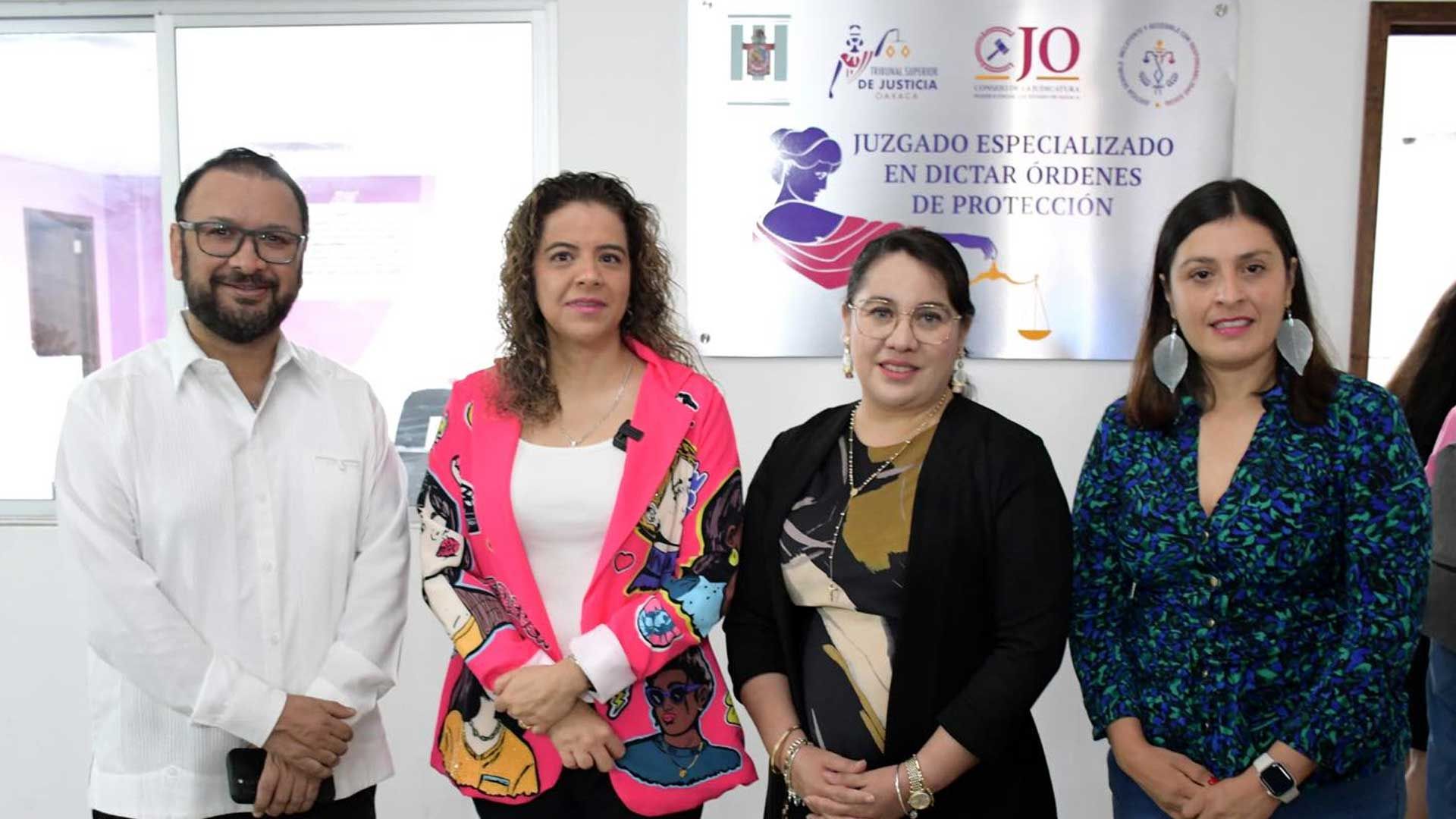 PJEO: Berenice Ramírez Jiménez recorre los juzgados del Centro junto a diputados locales