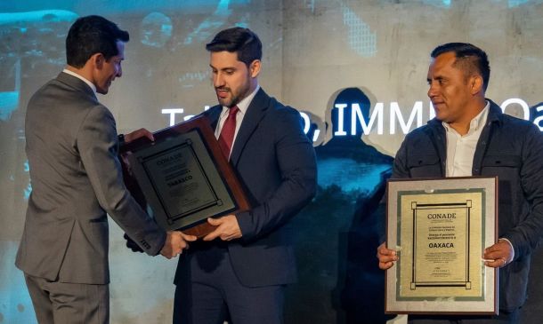 Conade reconoce a Oaxaca por histórico desempeño en la Olimpiada Nacional 2025