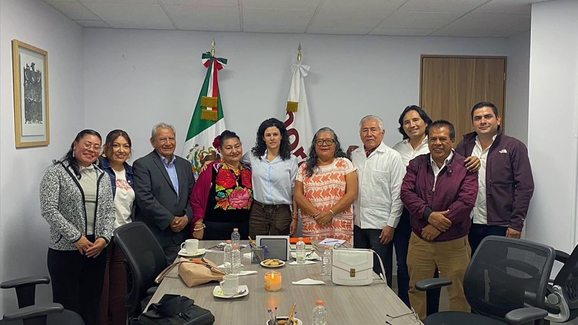 “Sostuvimos una reunión productiva”: senadora oaxaqueña Luisa Cortés, tras encuentro con Luisa María Alcalde