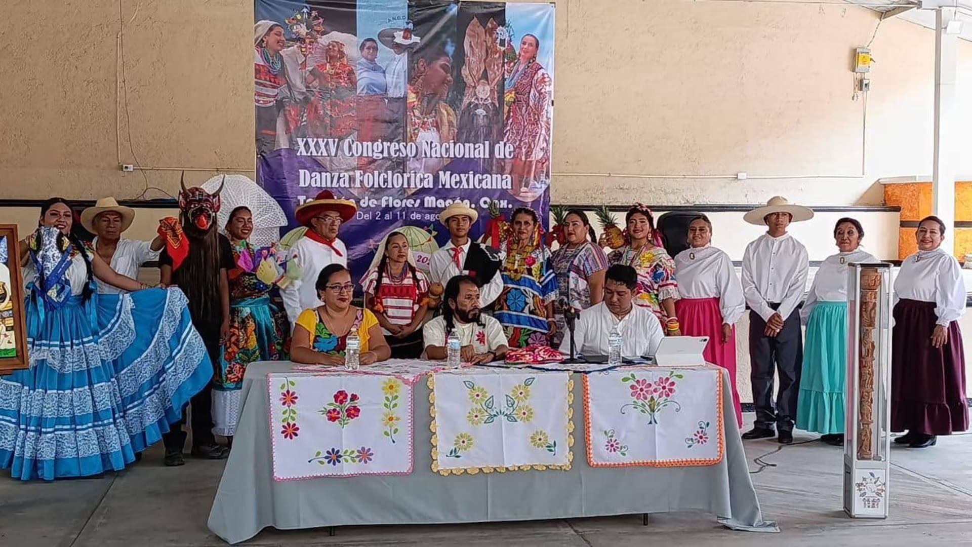 Congreso Nacional de Danza Folclórica Mexicana será en Teotitlán de Flores Magón