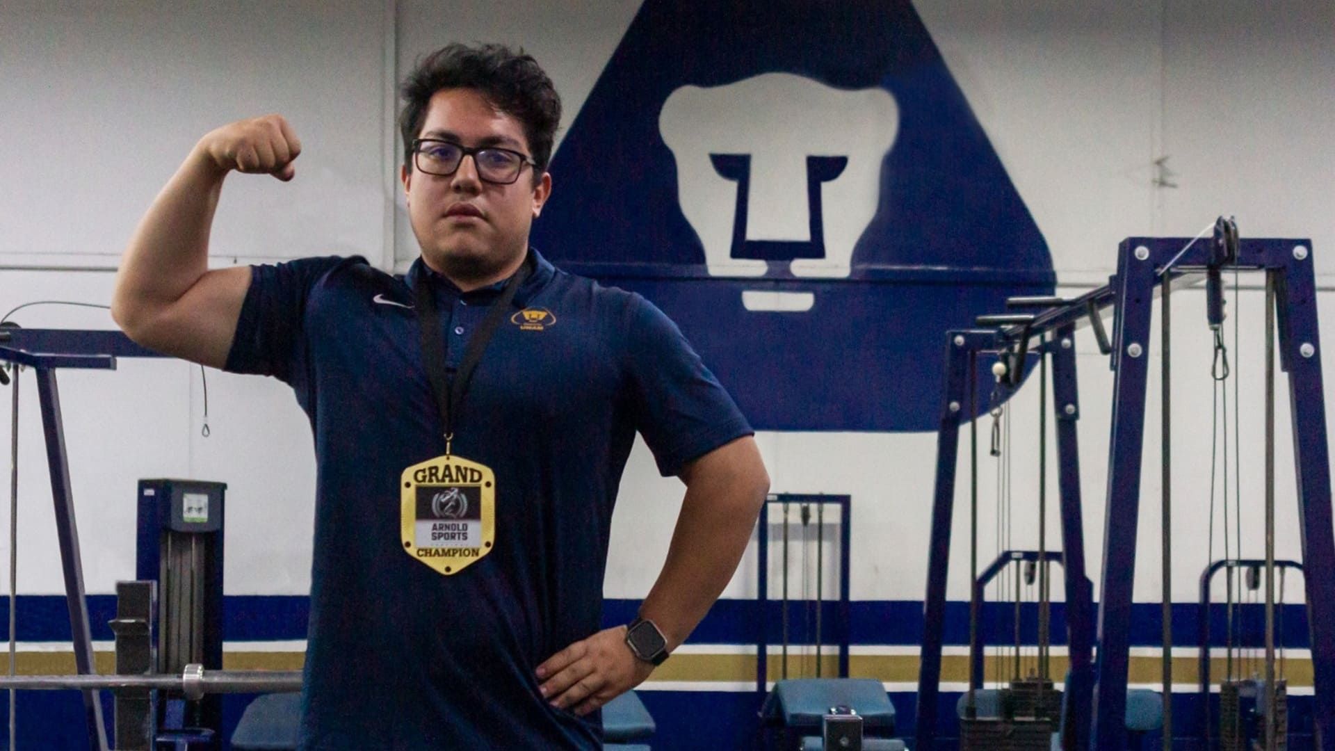 Gana oro alumno de la UNAM en Mundial de Powerlifting