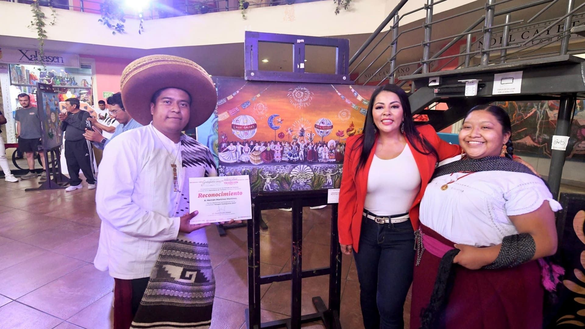 Pinceladas de Tradición 2025, la exposición que reconoce el talento de artistas plásticos oaxaqueños