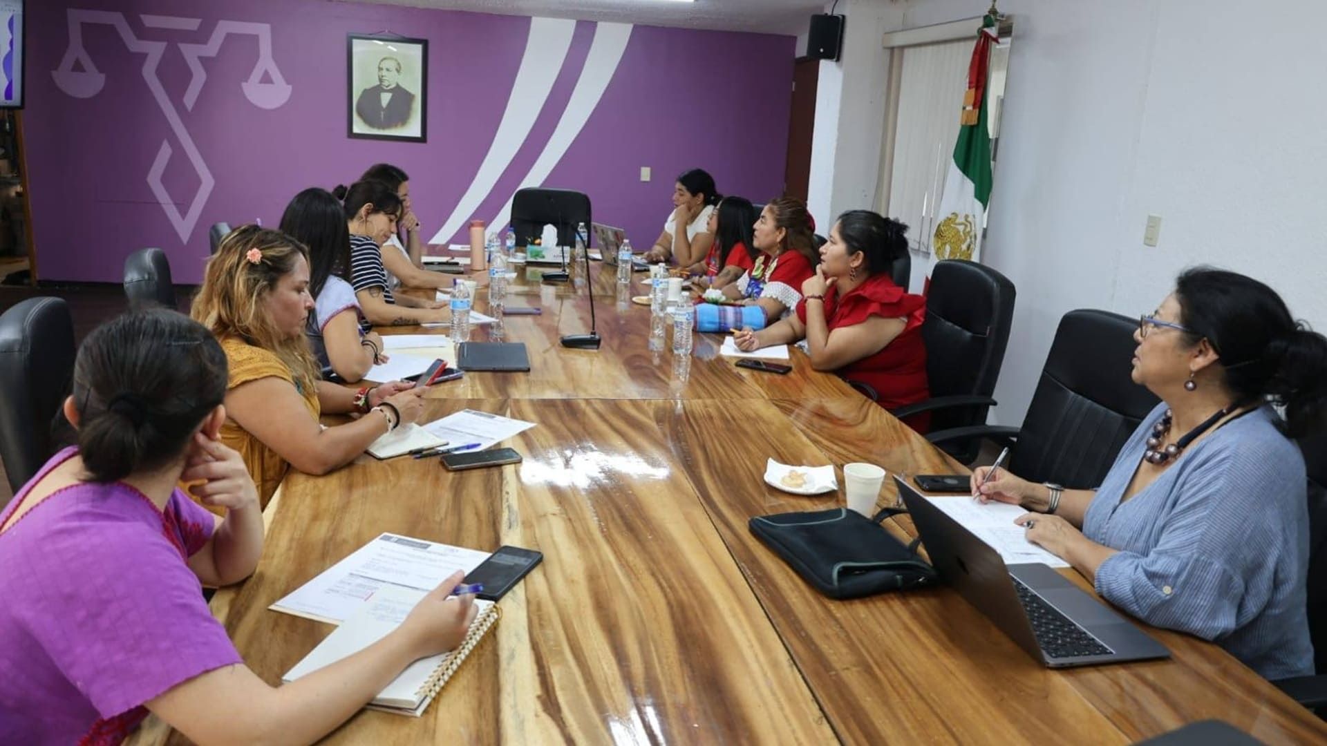 Poder Judicial del Estado de Oaxaca participa en mesa de trabajo sobre Alerta de Violencia de Género