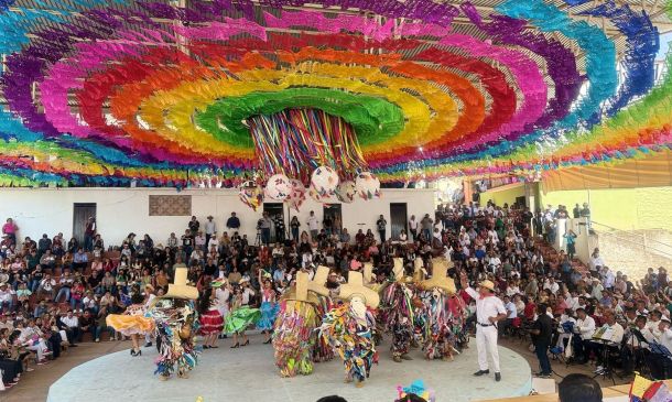 Celebran Guelaguetza Serrana 2025 en San Melchor Betaza