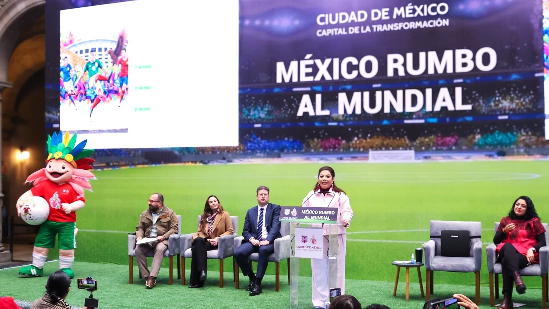 Gobierno de Brugada invertirá 6 mil millones de pesos en infraestructura de la CDMX rumbo al Mundial 2026