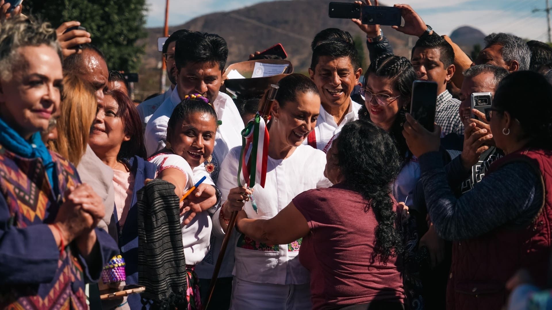 De la Mixteca a la Costa, la gira de Sheinbaum por Oaxaca