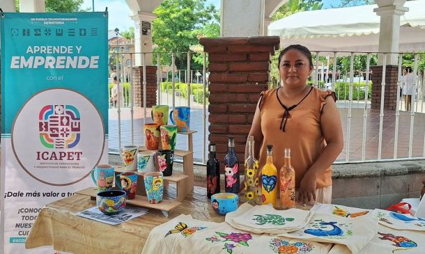 El-AMORARTE, caso de éxito de las capacitaciones del Icapet en Huatulco