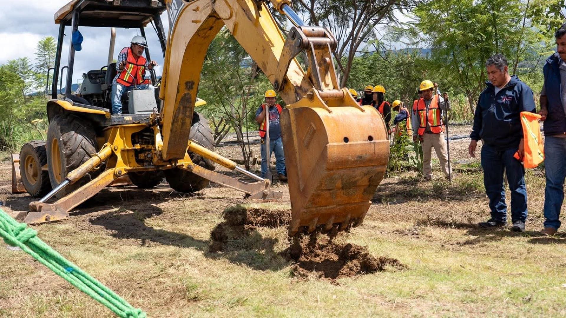 San Pablo Huitzo inicia construcción de planta de tratamiento de aguas residuales