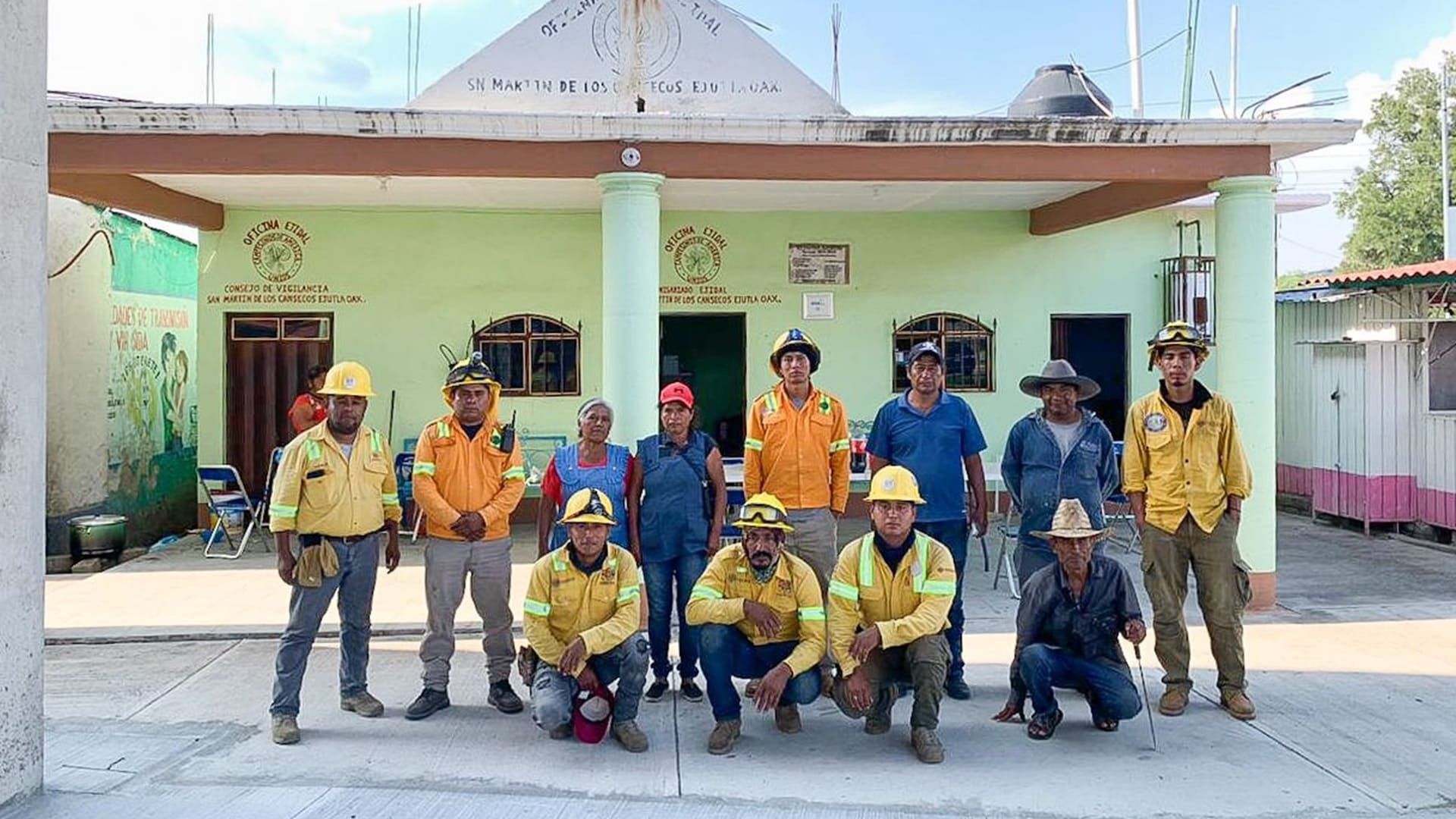 Otro éxito de brigadistas; controlan incendio forestal en San Martín de los Cansecos
