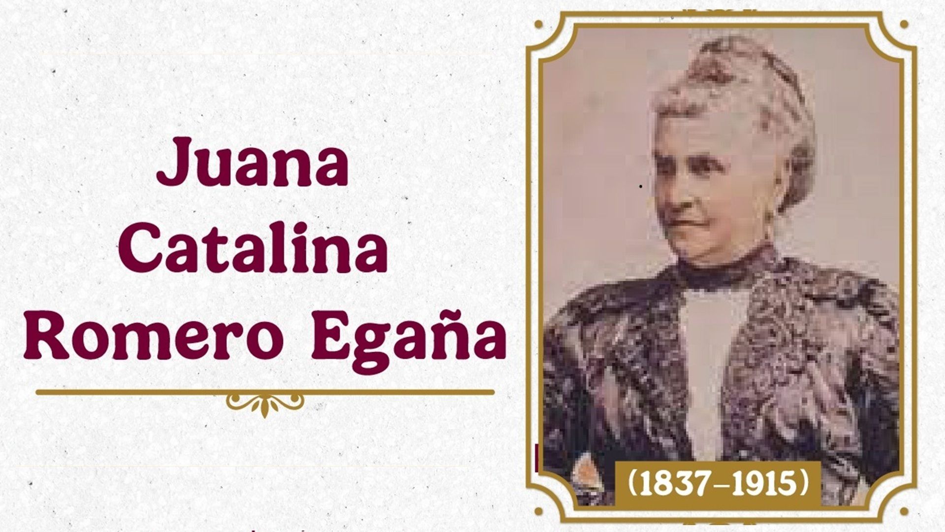 Juana Catalina Romero Egaña, empresaria y benefactora que marcó la historia del Istmo de Tehuantepec