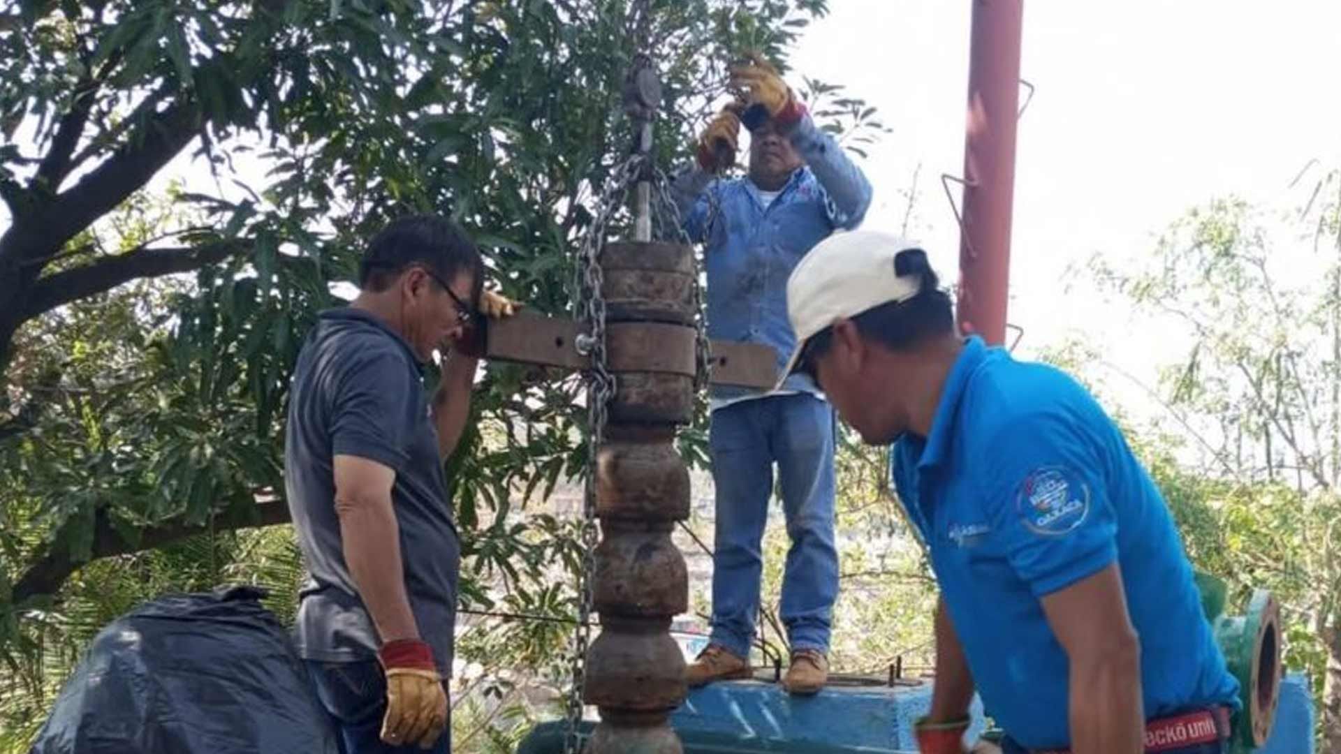Comisión Estatal del Agua para el Bienestar optimiza suministro de agua potable en Salina Cruz