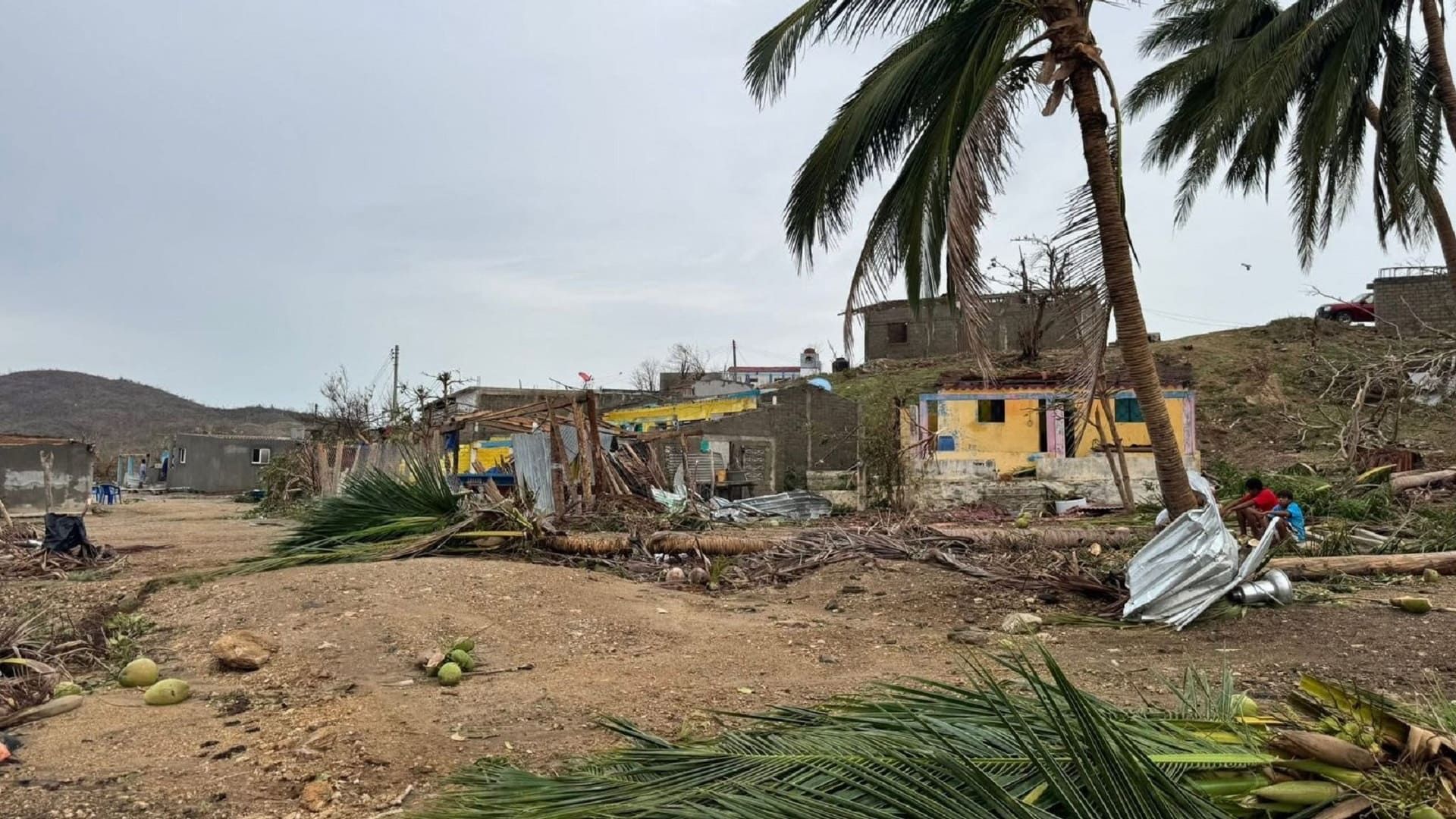 26 mil casas destruidas por paso de huracán Erick: CNPC