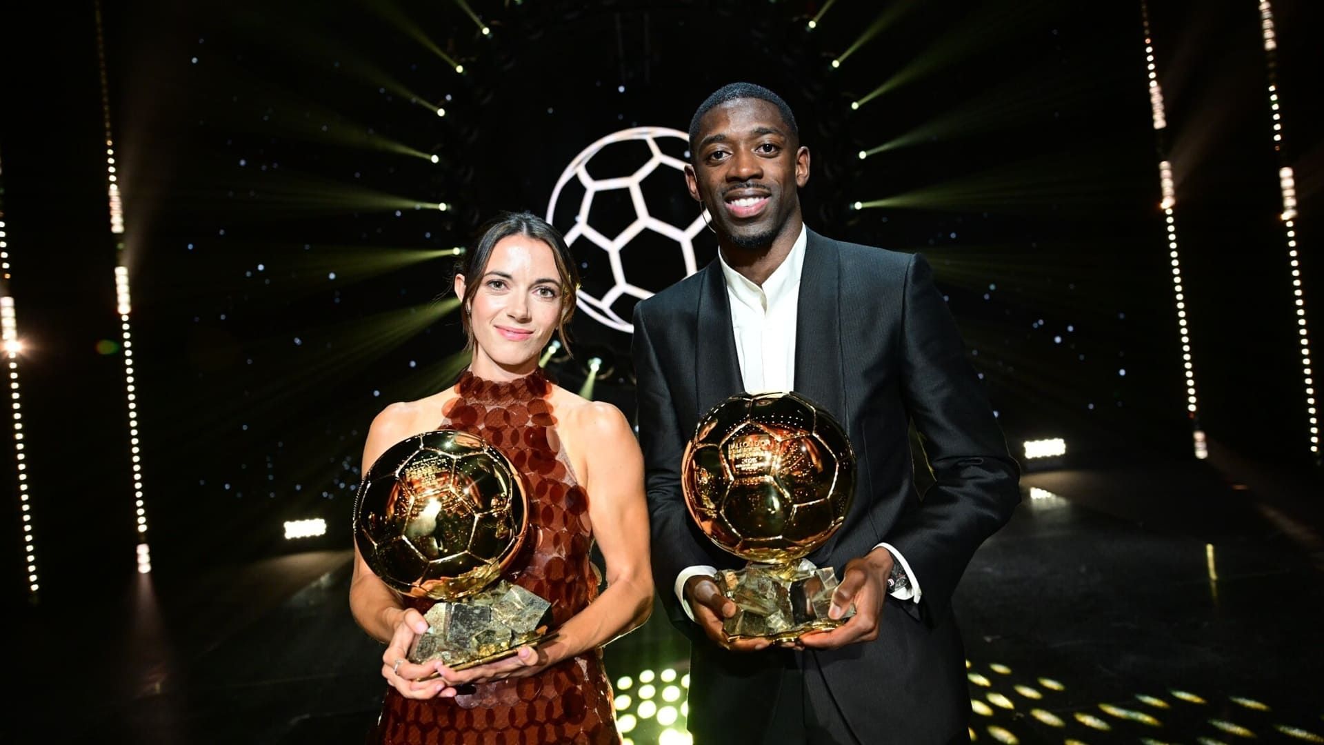 Ousmane Dembélé y Aitana Bonmatí ganan el Balón de Oro