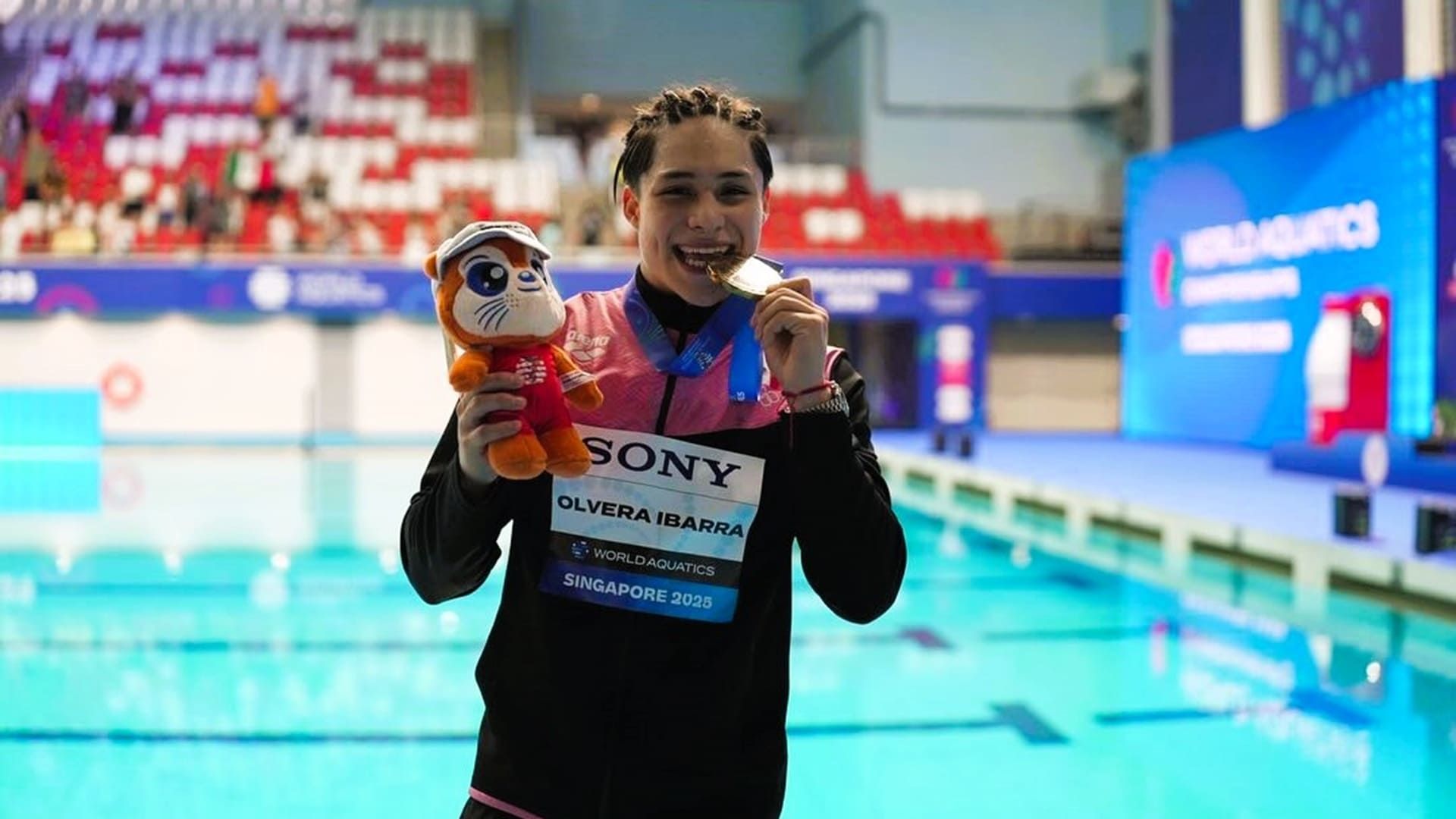 Clavadista Osmar Olvera gana oro en Mundial de Deportes Acuáticos Singapur 2025