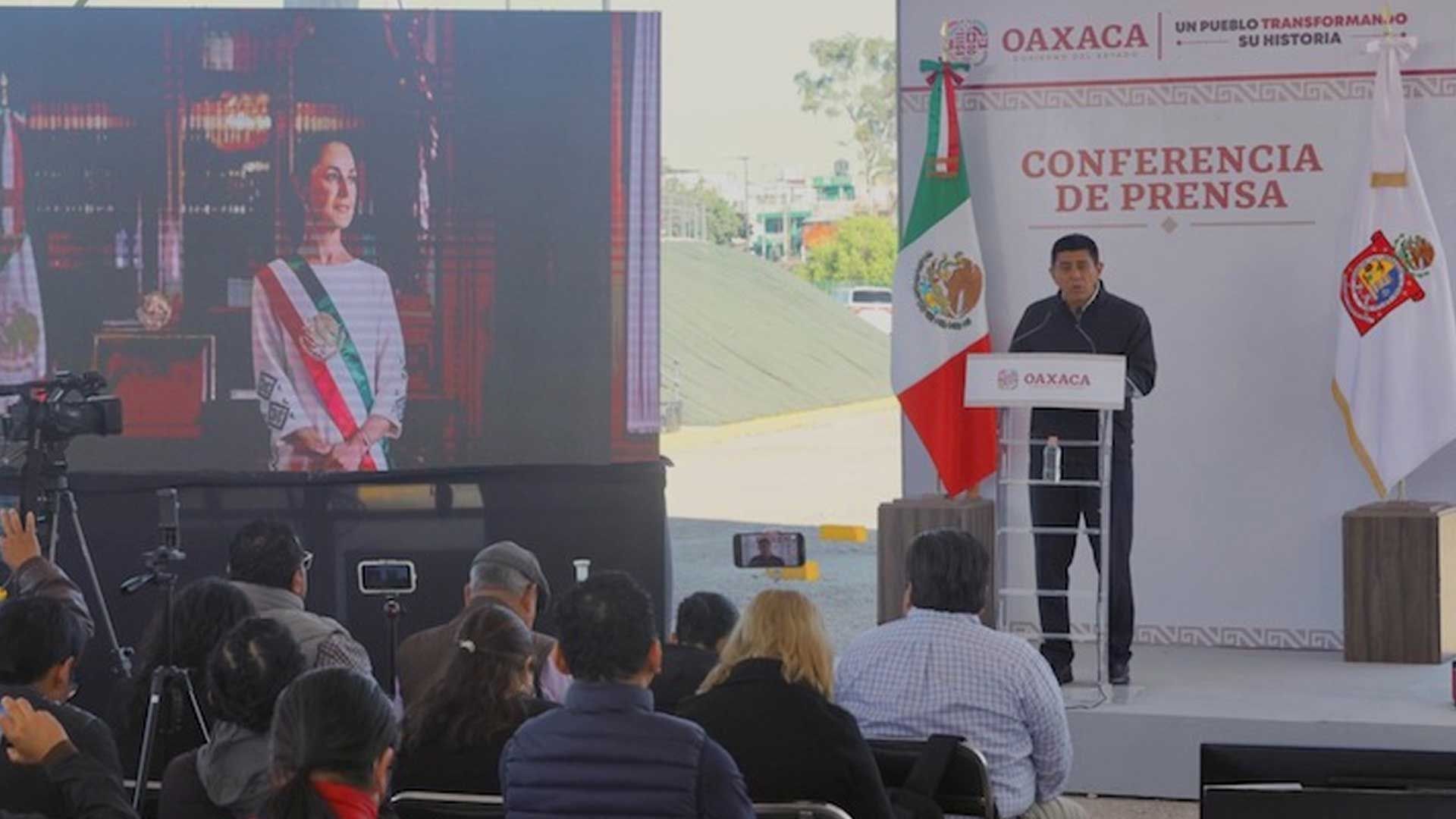 Gobernador de Oaxaca anuncia programa emergente de apoyo a repatriados de Estados Unidos