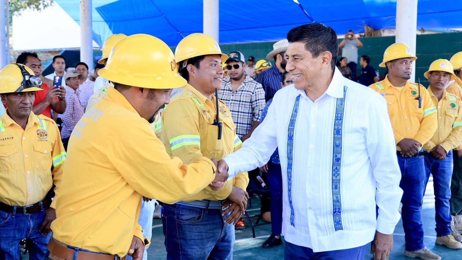 Salomón Jara llama a reforzar la prevención de incendios forestales en la Costa de Oaxaca