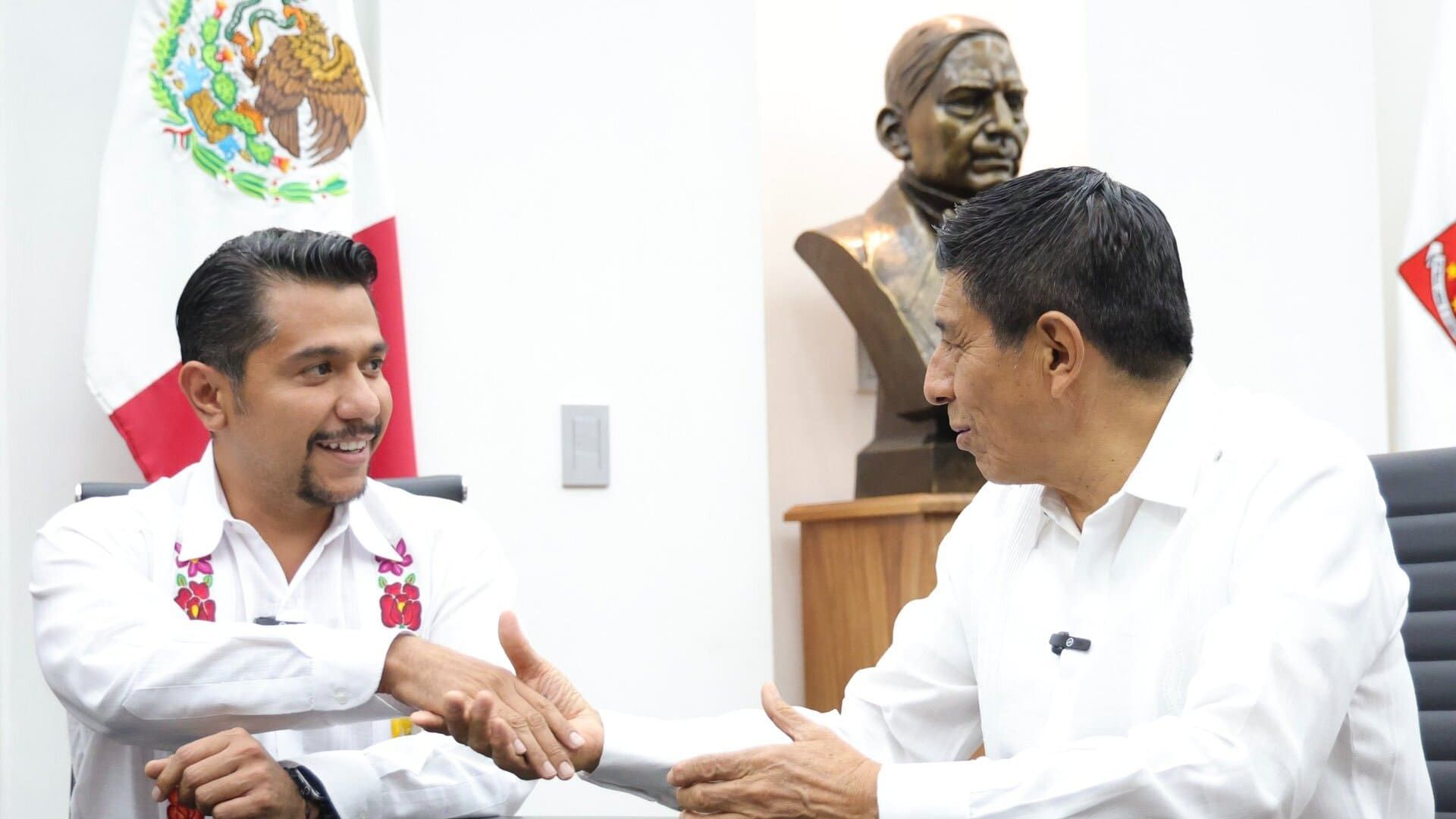 Salomón Jara anuncia cambios en la estructura del gabinete estatal